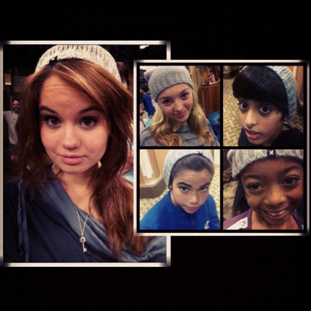 my beanie was on my head, then it wasn't. in other news, these punks can all roc...