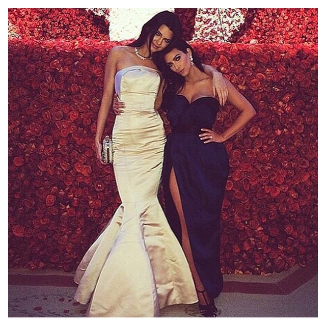 Kendall and I last year at the Met...