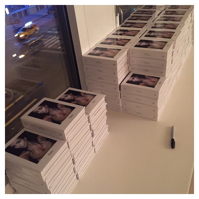My book Selfish comes out today! I signed some copies this morning! I'm heading ...