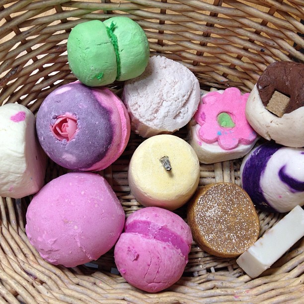 So excited to soak in a delicious bubble bath tonight. Thanks so much @lushcosme...