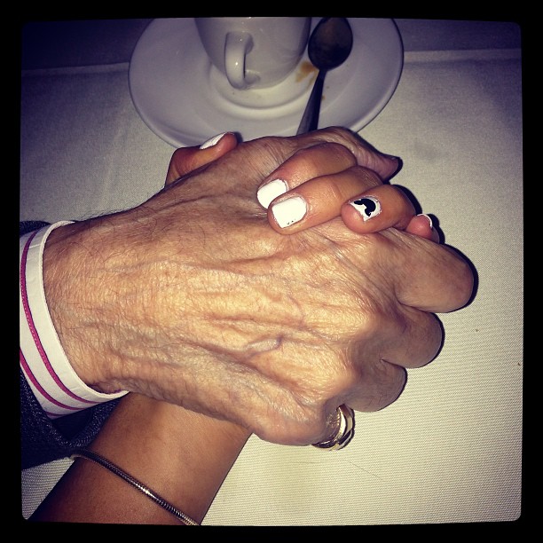 My dinner date for tonight #grandps...