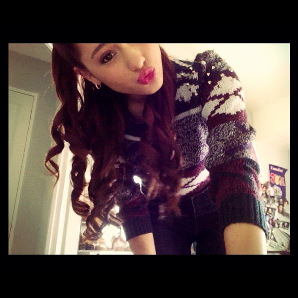 New crop top sweater from LF #cozy #winter ...