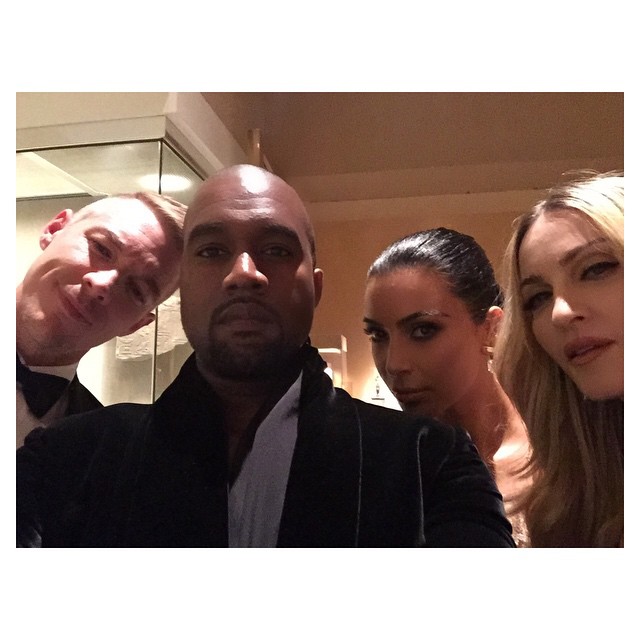 Met @diplo x Kanye x @Madonna...