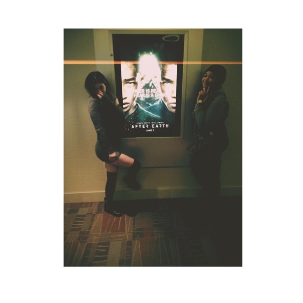 Oh haiii. #AE #TheNoise @jordynwoods @sydneeysmithh...