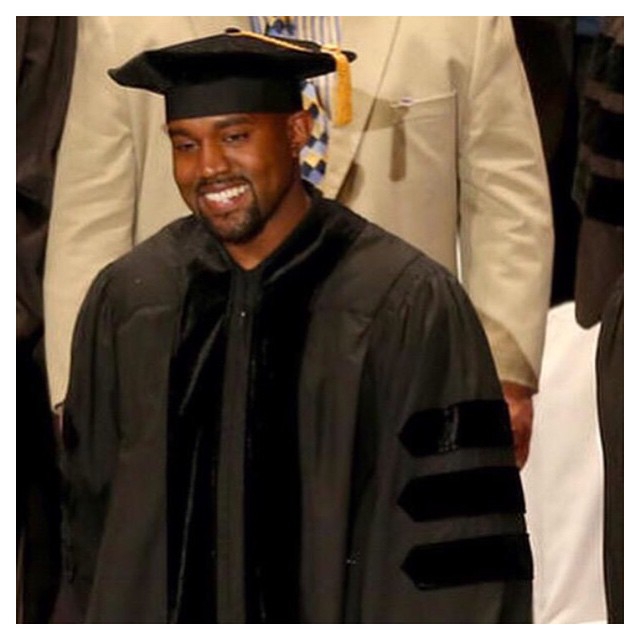 Dr. Kanye West!!!!!!! I'm so proud of you baby & I know your mom would be so pro...