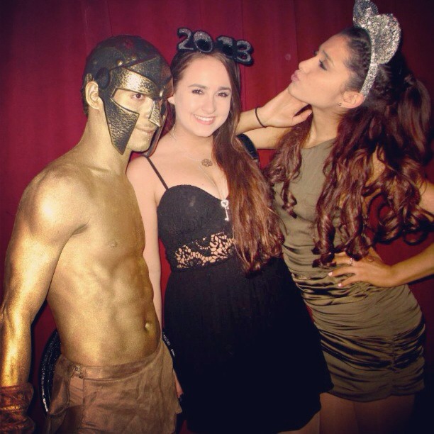 Best friends on New Years @lexie1225 (and random gold warrior dude). Love u fore...
