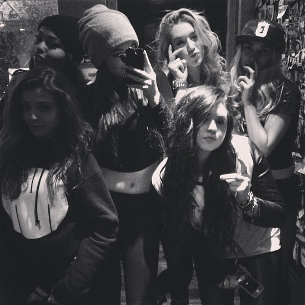 My girls  @jordynwoods @jacque_rae @iputtheindustryonmyback @broganburnside @pri...
