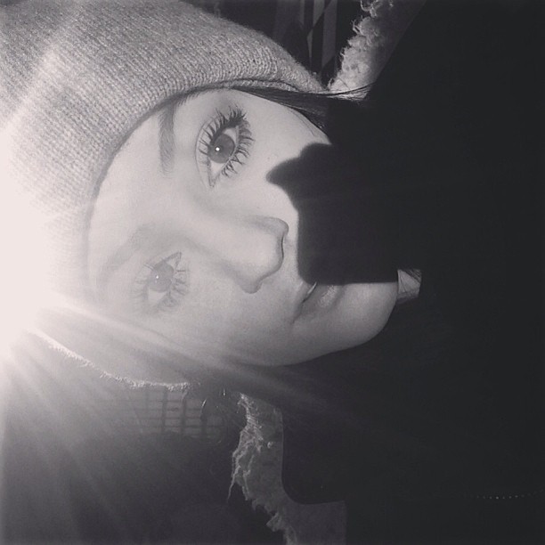 Goodnight & a big shout out to the shadow on my face....