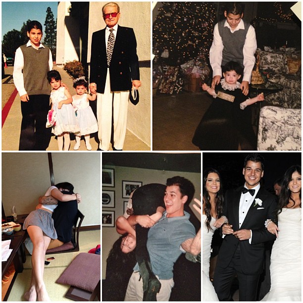 Happy birthday to my big brother/best friend Robby @robkardashian. You are the f...