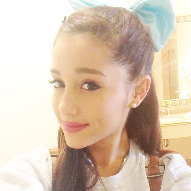 In Orlando celebrating my brothers birthday, wearing a massive hair bow that a f...