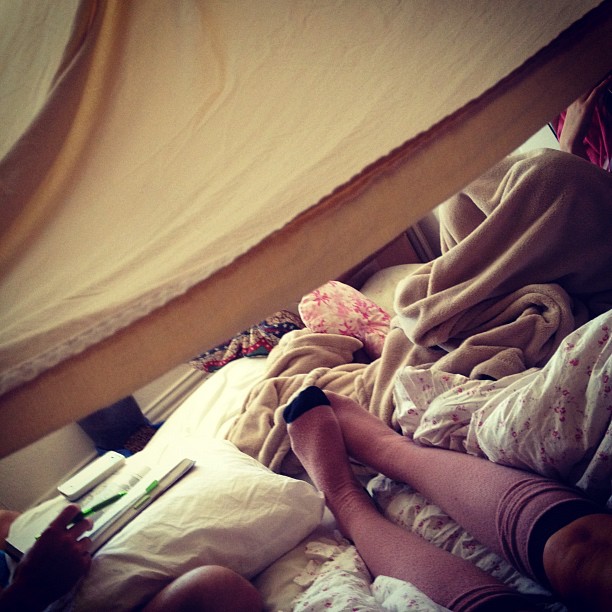 good morning, pillow fort....