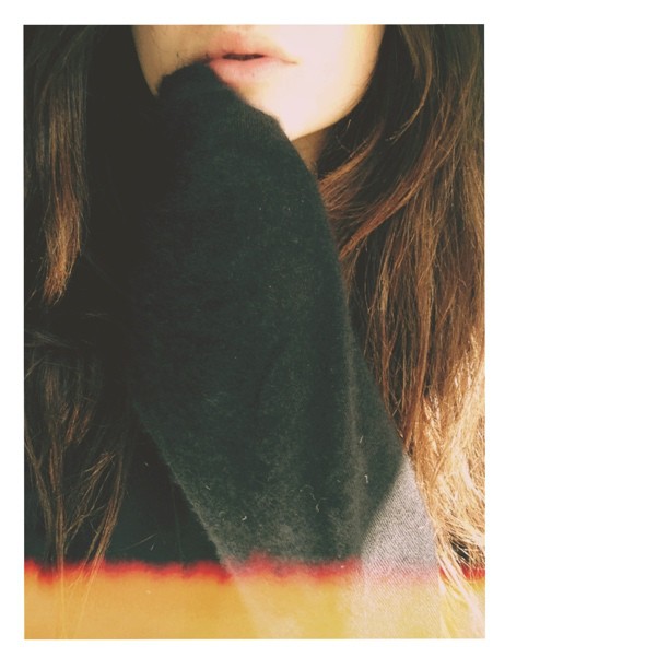 Slept in dads sweater last night ...