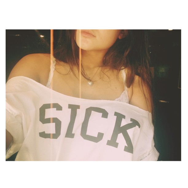 Sick ...