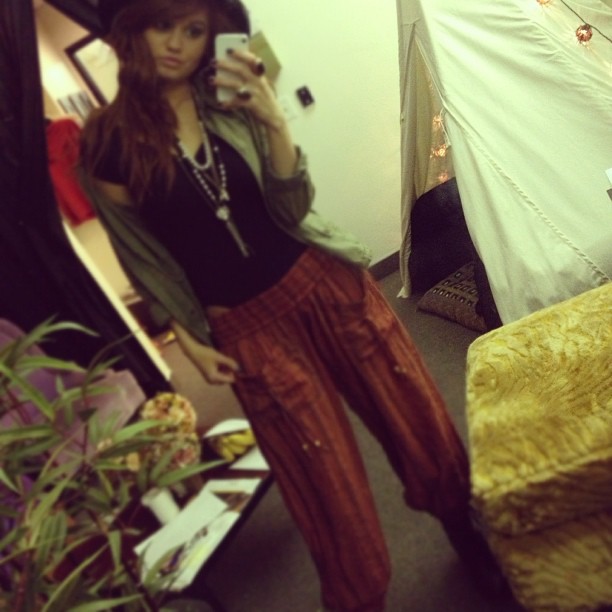 a girl & her teepee, ...