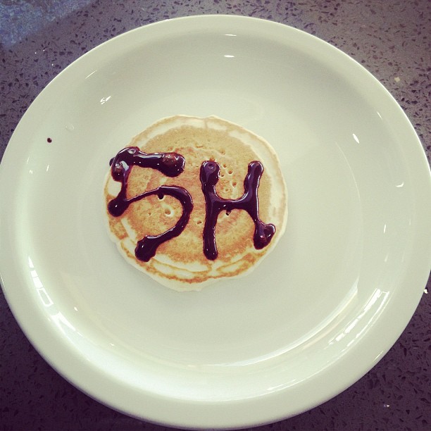 When we promise you pancakes....... We get you pancakes. Thank you for believing...