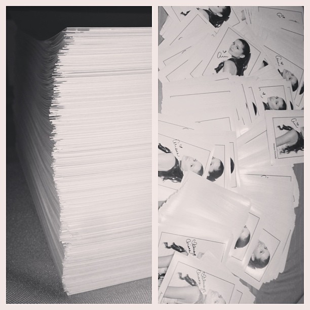 Signed all of these tonight. Hand hurts but I had a lot of catching up to do. Th...