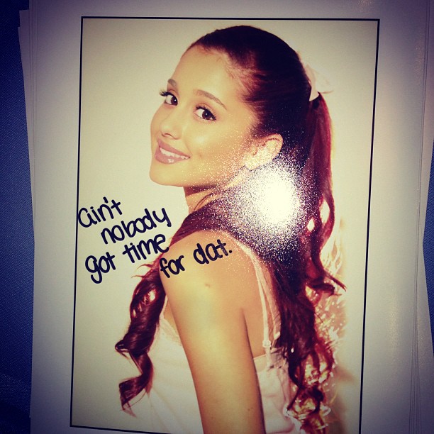 Signing fan mail. Dare me to send this to somebody?...