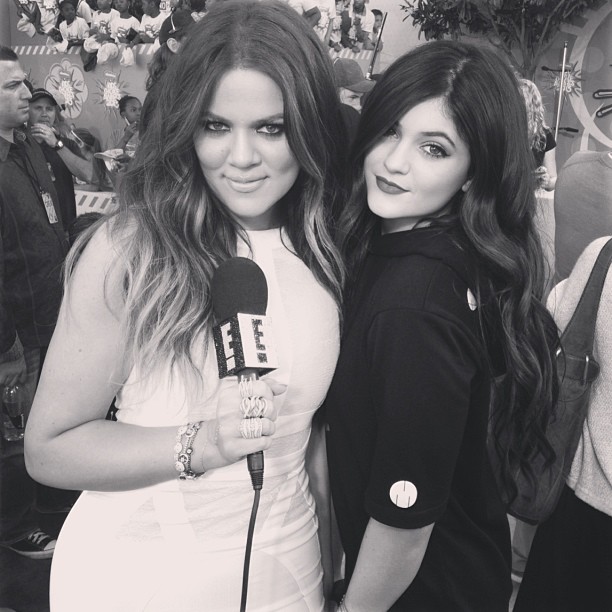 Supporting @khloekardashian at the KCAS I love u!!...