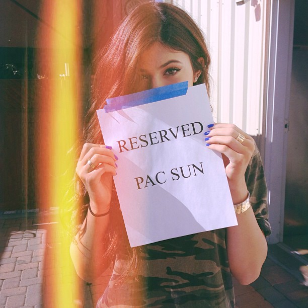 Inside the @pacsun studio shooting our new collection #kandk4pacsun...