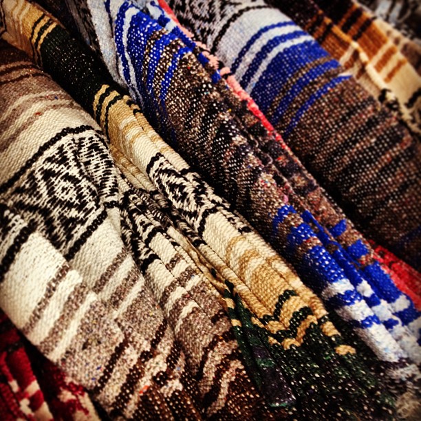 Mexi blankets; truck stop lyfe....
