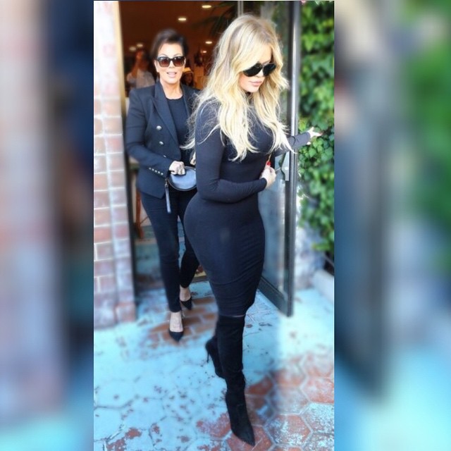 I get it from my mama @krisjenner ...