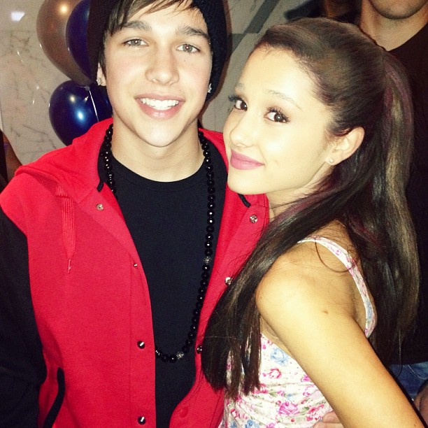 Was nice meeting you @austinmahone! My label mate @republicrecords....