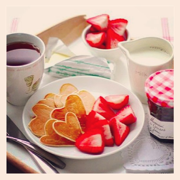 Wish my breakfast looked like this every morning ...