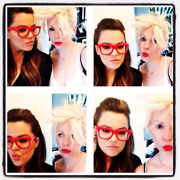 Oh no big deal.... Just me in my reading glasses and my gorgina @joycebonelli be...