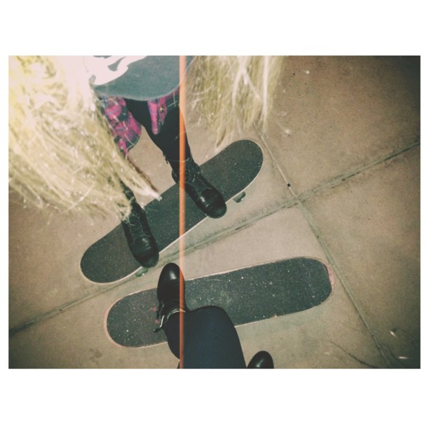Trying to be pro skaters so we can hang out with our boys again #TheStruggle @ip...