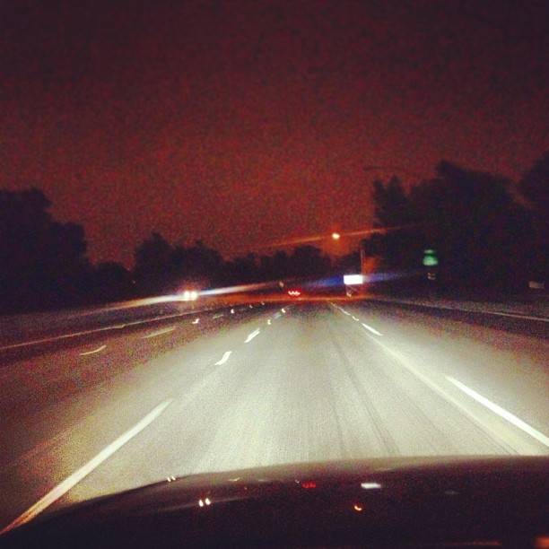 mine. #nightdriving...