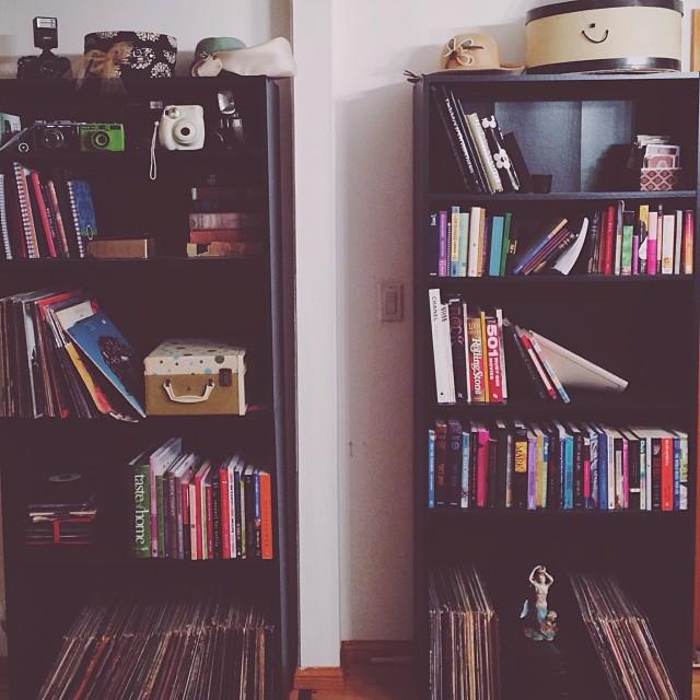 all of the things that are me, 
you'll find on my bookshelf....