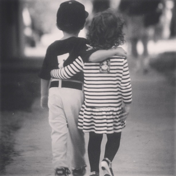 Look at us when we were little @chipperjones727 #throwback...
