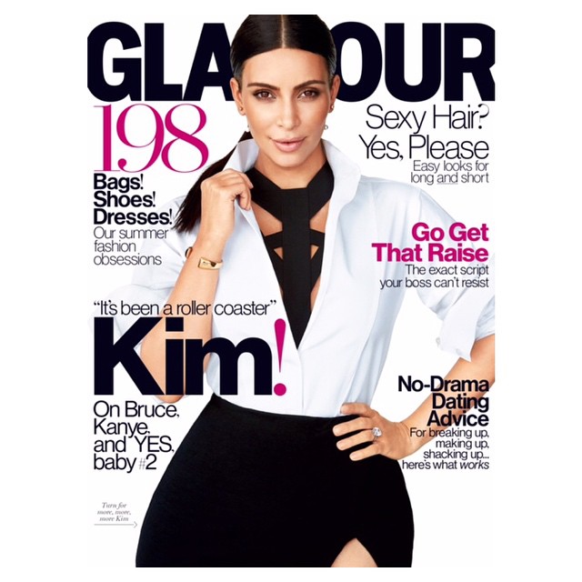 Glamour July 2015 Cover  Patrick Demarchelier...