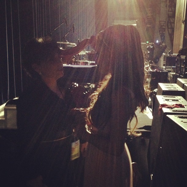 Backstage w Mom #RDMAs...