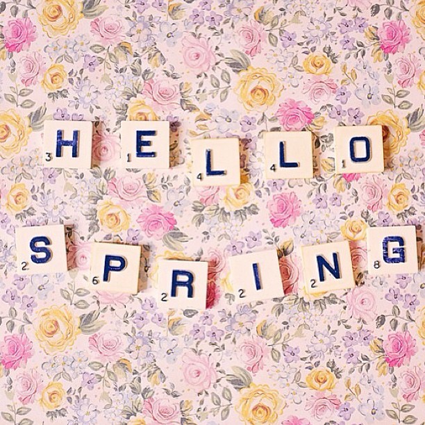 #HelloSpring...
