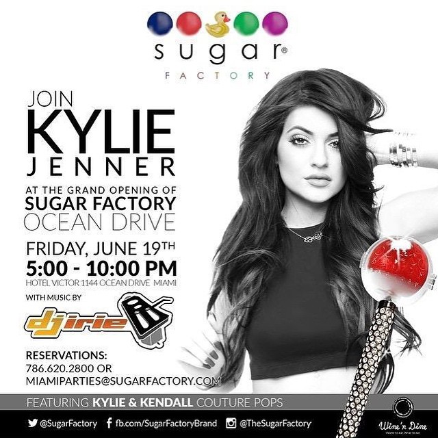 Excited to be in Miami this Friday to celebrate the Grand Opening of @thesugarfa...