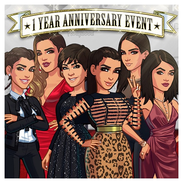 Can't believe it's been a year since we launched the #KimKardashianGame!! Thanks...