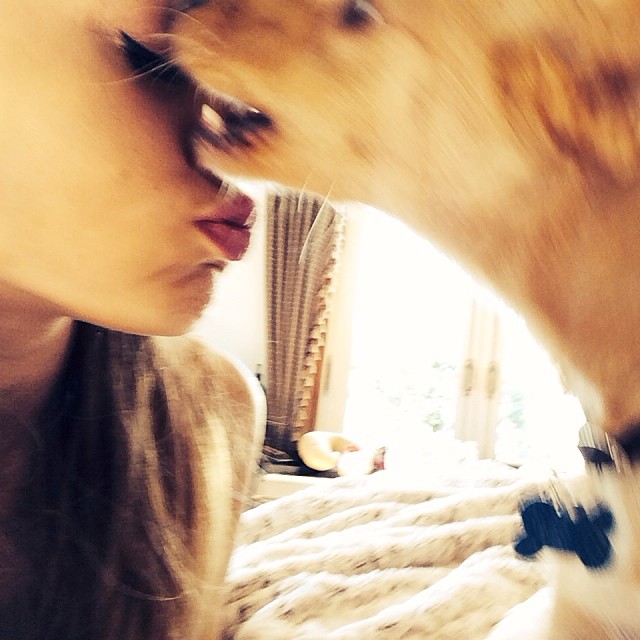 he bit my eye...