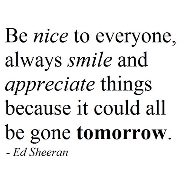 Words to live by ...