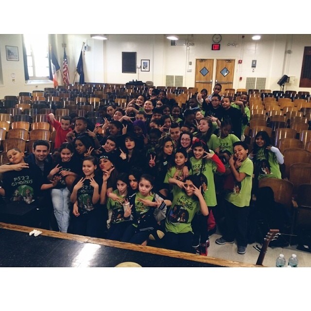 i had the most wonderful time today watching the @ps22chorus , can't express how...
