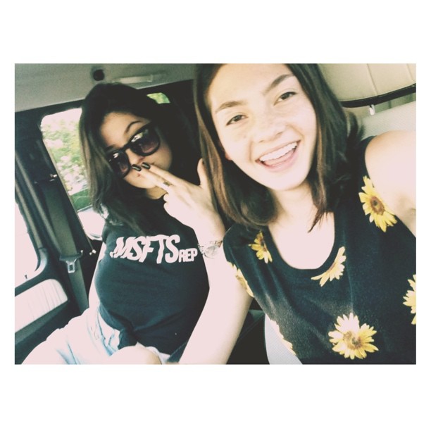 I still ride with my day one @maddyjohnsonn ...