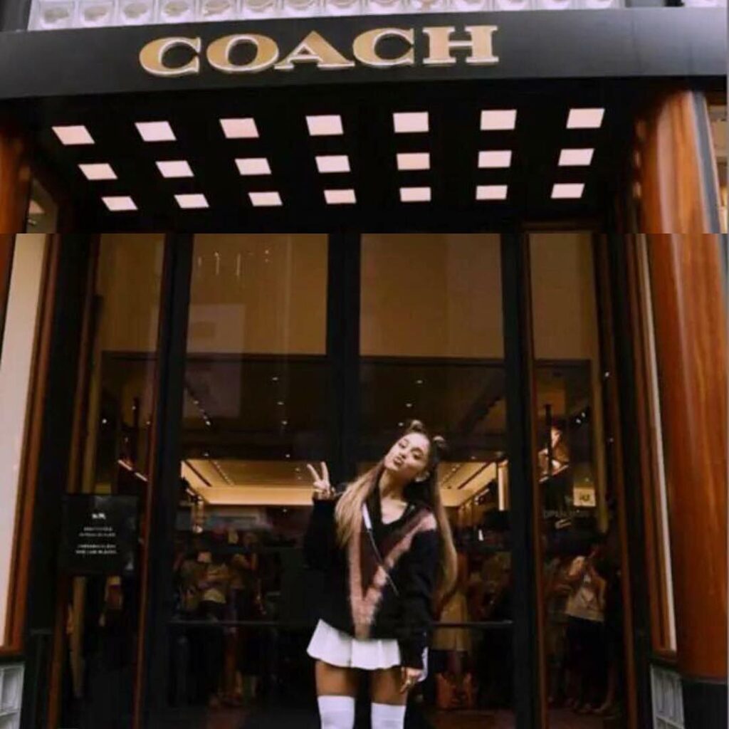 ありがとうございます @coach thank you for bringing my babes out to see me yesterday at you...