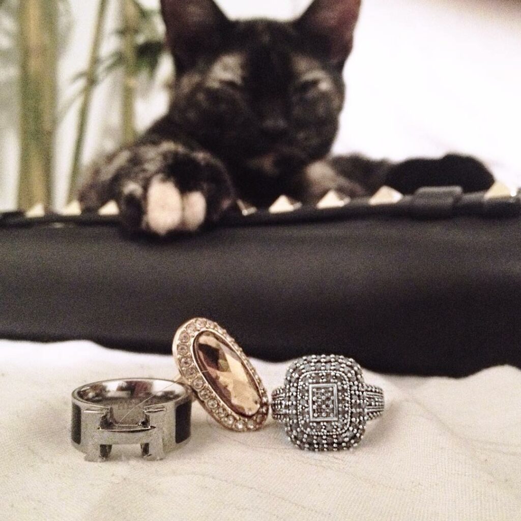 they're pretty because they're each a story // yung golddigger loves presents be...