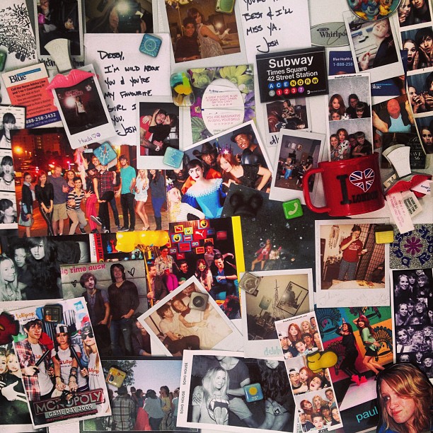 the fridge...