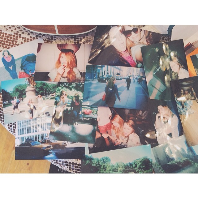 got some photos developed; #emmaanddebbytakenewyork...