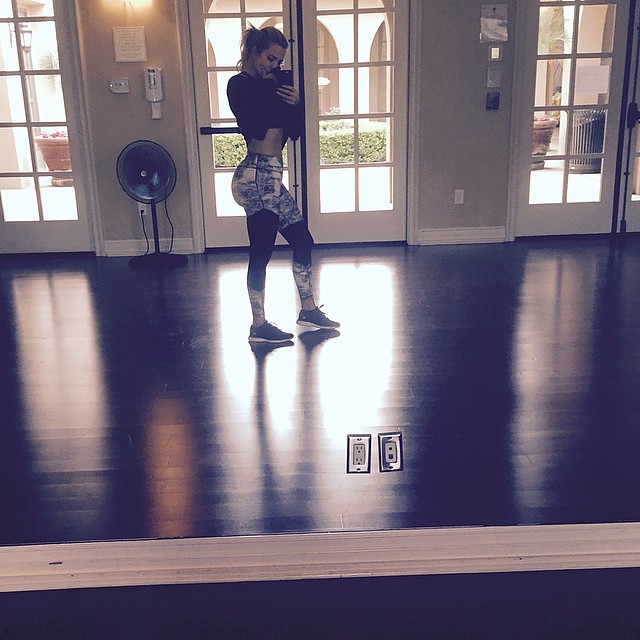 Saturday solo sweat session ...