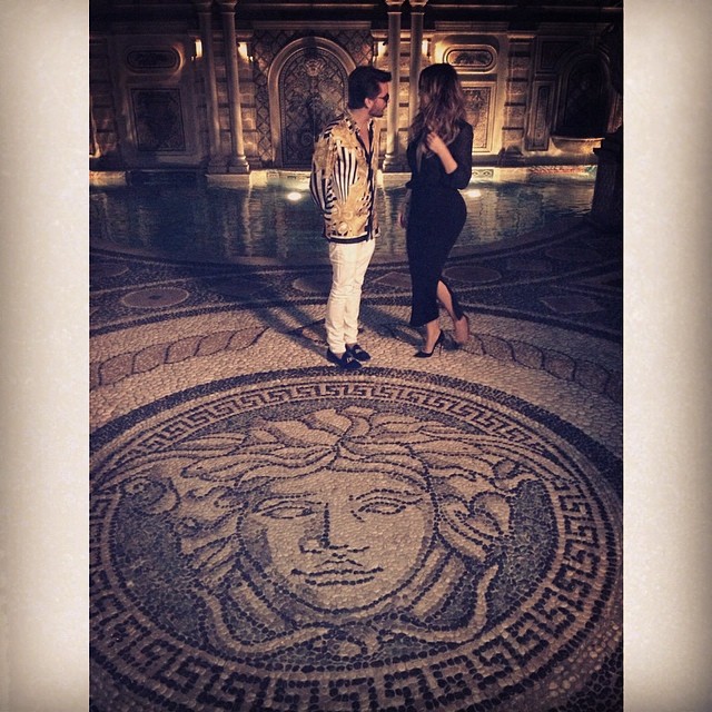 King of Versace, Medusa my wifey! My car is Versace, I got stripes on my Mazi. I...