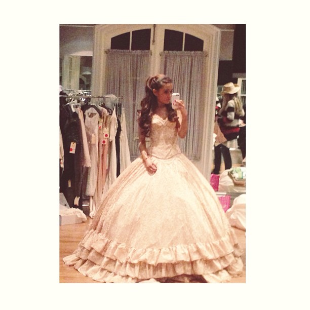 Fitting for the #RightThere video shoot tomorrow!!!!!!!! I'm. Too. Excited. ♡...