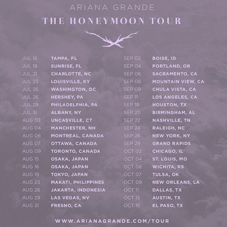 the first two shows back have been a dream  where am I seeing you? ...