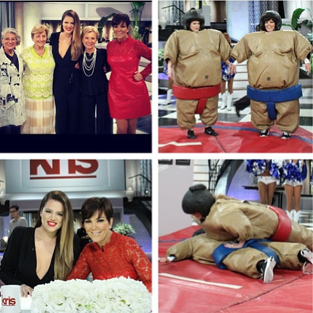 Don't forget to tune into the @krisjennershow today at 3pm!!! It was wild!!!...